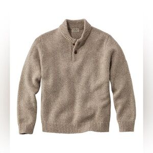 Men's L.L.Bean Classic Ragg Wool Sweater, Henley